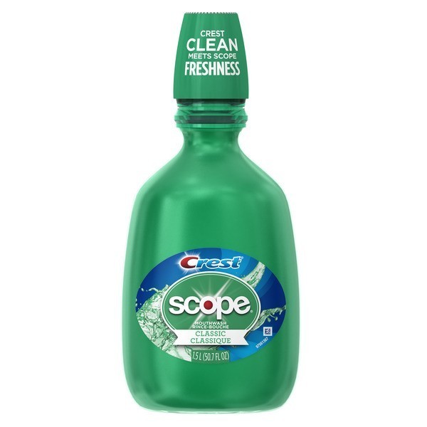 Crest Scope Oral Rinse 50.7 fl. oz., PK4 98446